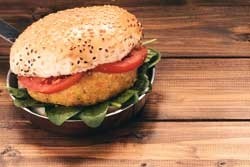 Vegetarischer Burger