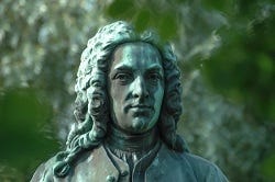 Bronzebüste von Carl von Linné Bronzebüste von Carl von Linné