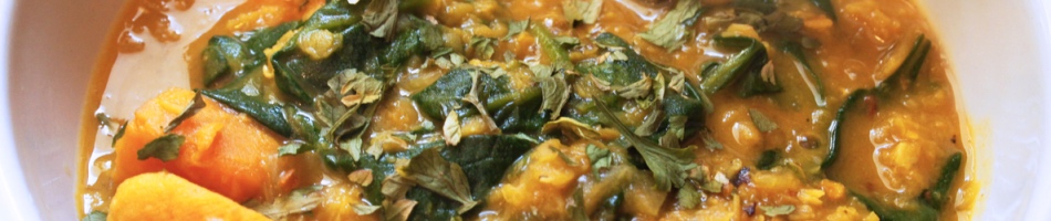 Rotes Linsencurry mit Gem&uuml;se