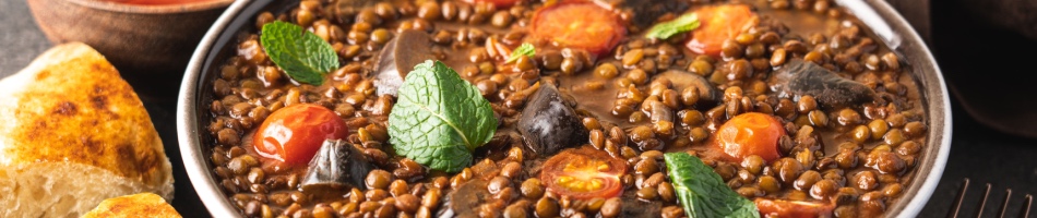 Gem&uuml;seeintopf mit Linsen und Kr&auml;utern