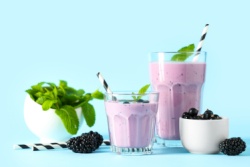Schwarze Johannisbeere Smoothie Schwarze Johannisbeere Smoothie