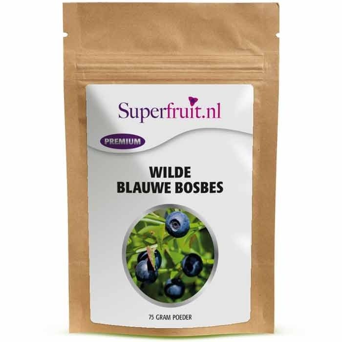 Wilde Blauwe Bosbes Poeder