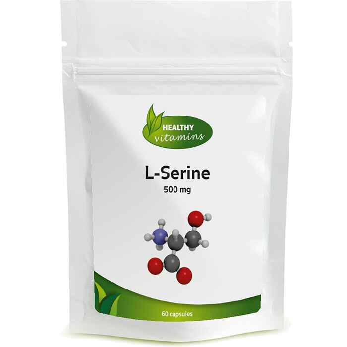 L-serine 500 mg capsules