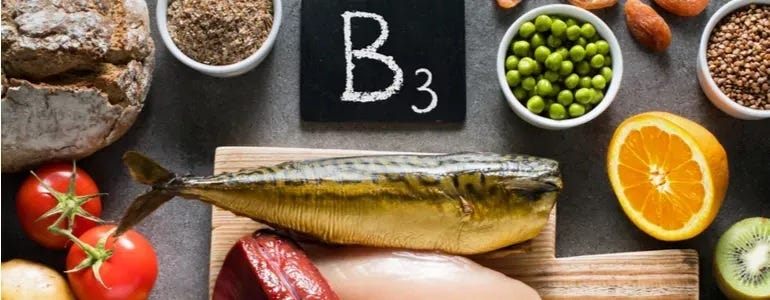 Lebensmittel mit Vitamin B3