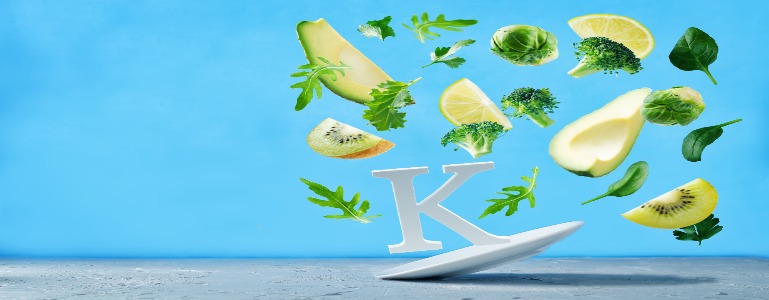 Vitamin K aus grünem Gemüse und Obst