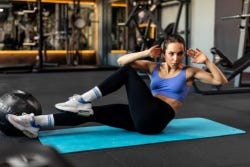 Sportliche Frau Sportliche Frau