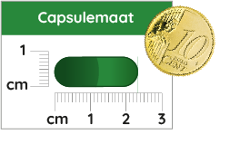 Capsulemaat: 00